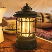 Portable retro camping lamp