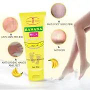 Banana & Milk Extract Foot Cream!