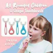 U-Shape Silicone Kids Toothbrushes